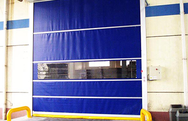 What are the precautions for the operation of the rolling door?